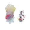 Ins Student Transparent Gradual Guka Stationery DIY Pendants Photo Display Cards Photocard Keychain