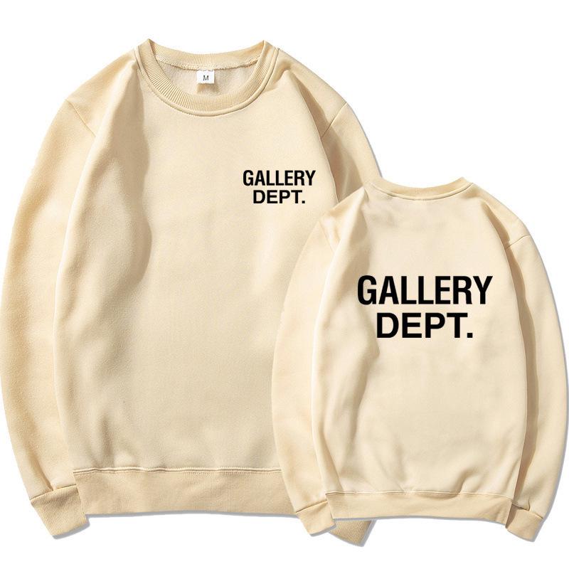 GALLERY DEPT 2026 Hanorac Unisex din Fleece cu Logo Trendy Transfer Termic