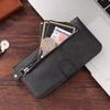 For Samsung Galaxy S26 Edge PU Leather Cases with Zipper Pocket Wallet Phone Cover Stand