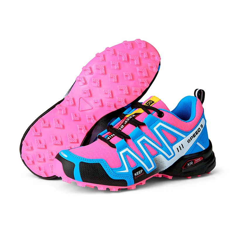 Lightweight Women's Trail Running & Hiking Shoes - Breathable Outdoor Footwear