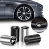 HUHI8 4PCS Metal Car Styling Wheel Tire Valve Caps Auto Accessories For Ford ST FOCUS 2 3 Mondeo Fiesta Kuga Accessories Wheel hubcap