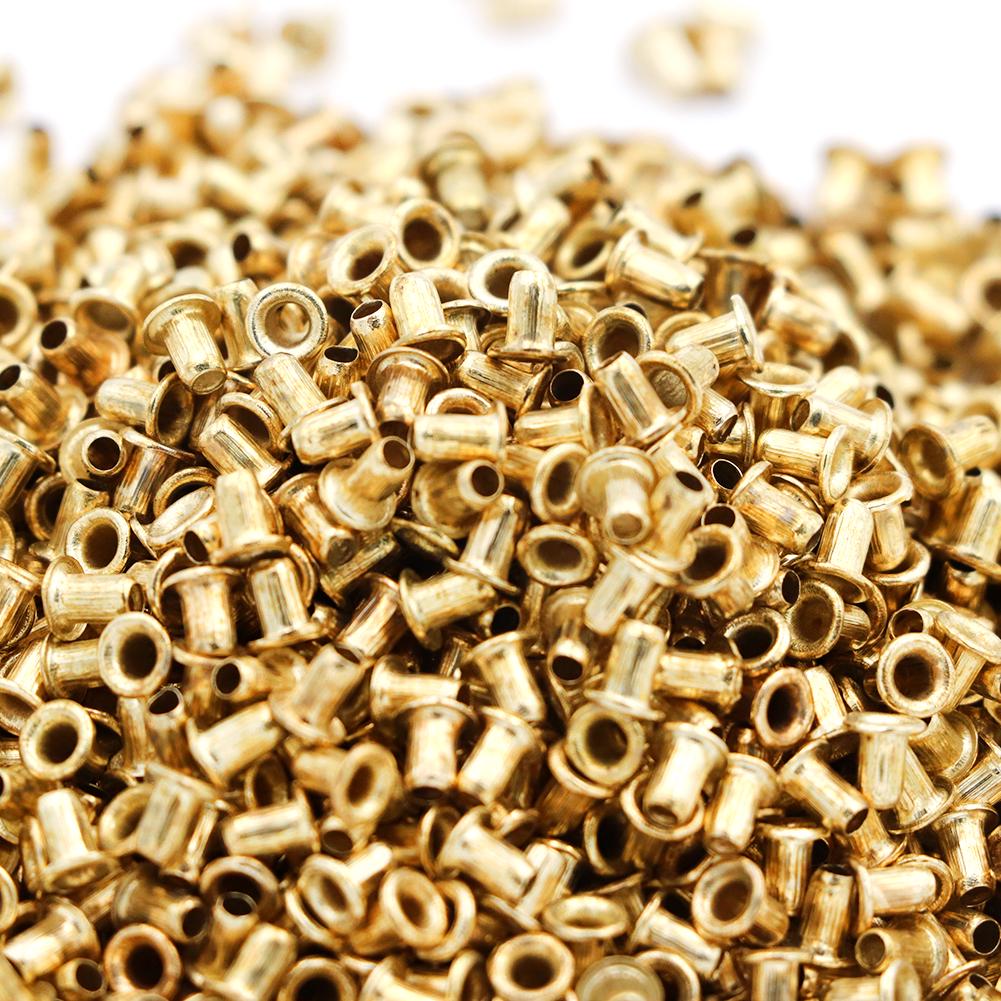 1100Pcs Beekeeping Tools Italian Bee Beehive Nest Box Threading Hole Bees Nest Box Nest Foundation Copper Eye Hive Copper Eyes
