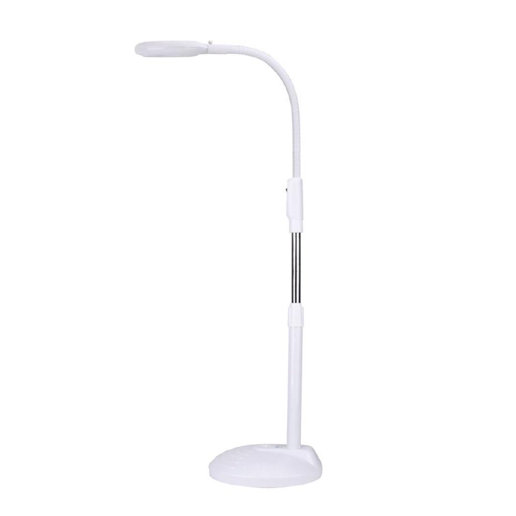 Lupe mit Linse, Gesichtslicht für Kosmetikstudio, Nagel, Tattoo, Neu, Pro, 16-fache Dioptrien, LED-Lupe, Bodenständerlampe
