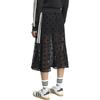 Adidas Originales Falda Larga Casual Transparente de Rayas de Lunares para Mujer faldas KV1177