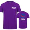 Potápěč Padi Tričko Unisex Ležérní Bavlněné Krátký Rukáv Vrcholy Lh373