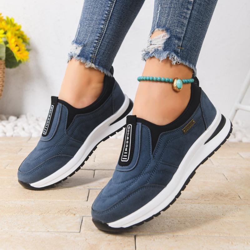 Women's Spring Fall Low Heel Comfortable Athletic Running Casual Shoes.