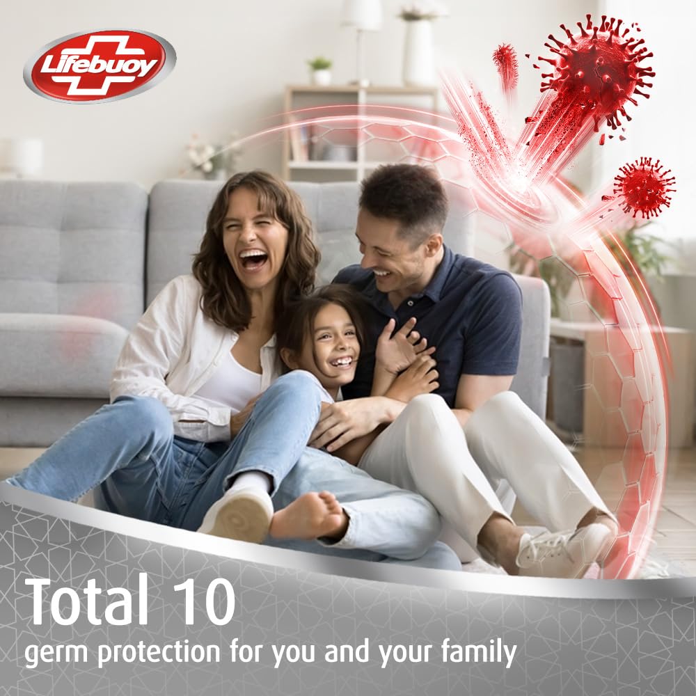 LIFEBUOY Nature Pure Body Wash 1L Natural Clean Freshness And Germ Protection For Daily Shower Care