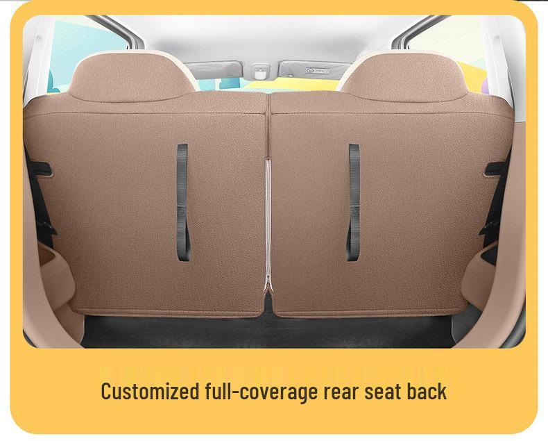 Wuling MINIEV 4-Door All-Season Burlap Car Seat Cover