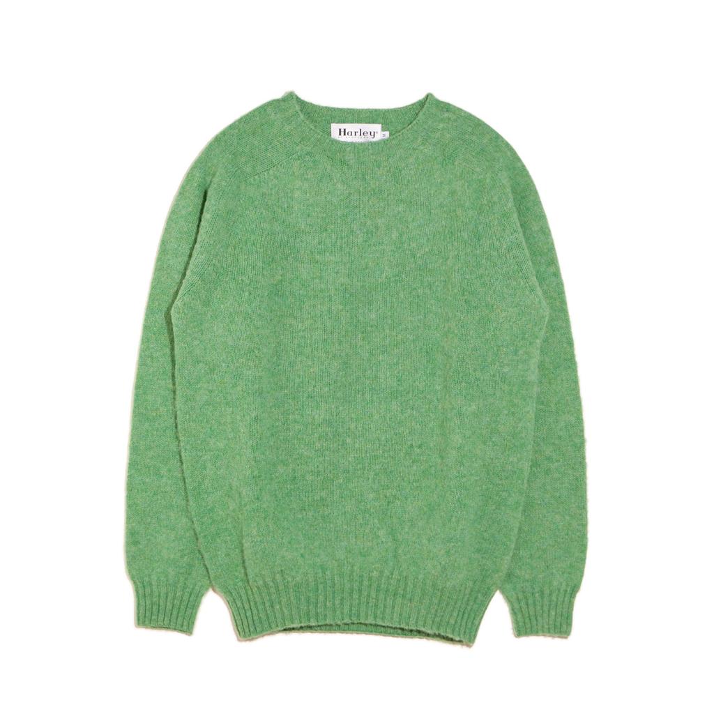 Halliobeuseukoteullaendeu Shaggy Dog Crew Neck Sweater - Mint La