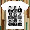 Μπλούζα T-shirt με Φωτογραφίες Συλλήψεων Διάσημων Ροκ Σταρ για Ενήλικες Unisex Άνδρες Γυναίκες Ρετρό Σχέδιο Vintage Κορυφή A4889