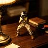 Realistic Soldier Statues 3D Printed Tactical Beauty Desktop Ornament, Mini Figurine, Office Desk Decorations Female Figurine with Military