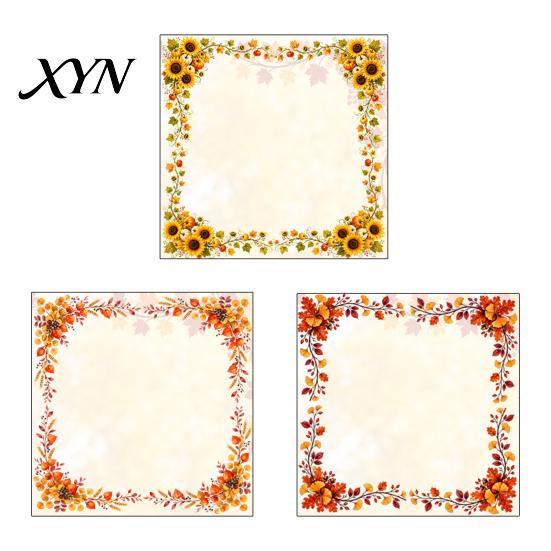 Decorative Glass Stickers Harvest Festival Static Sticker, Autumn Window Clings with Maple Leaves Sunflowers And Fall Decorations Berries Prints,