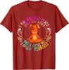 Peace Love Dogs Yoga Funny Graphic Tee Soft Cotton TShirt Casual Gift for Dog Lovers