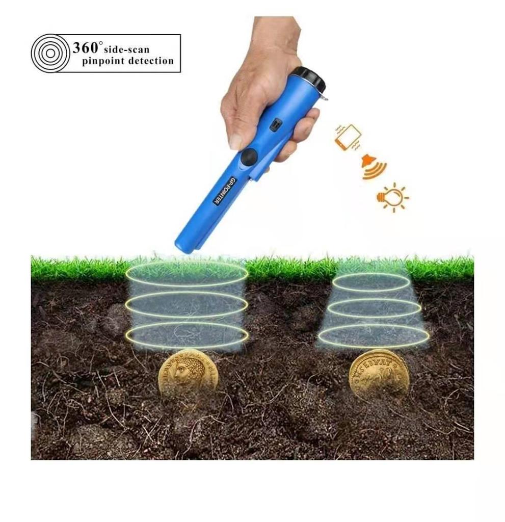 GP-Pointer Handheld Metal Detector for Treasure Hunting and Security Checks