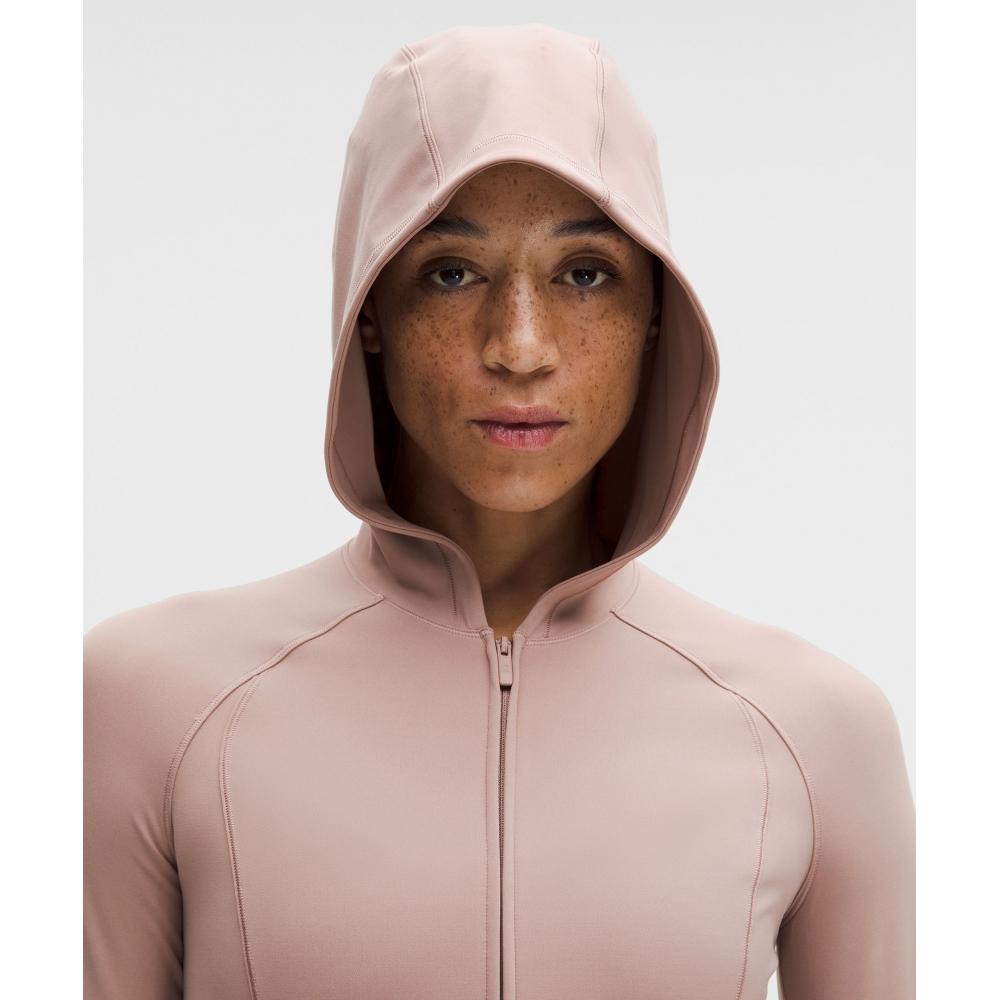 Lululemon Wunder Train Full Zip Jacket Ashen Rose