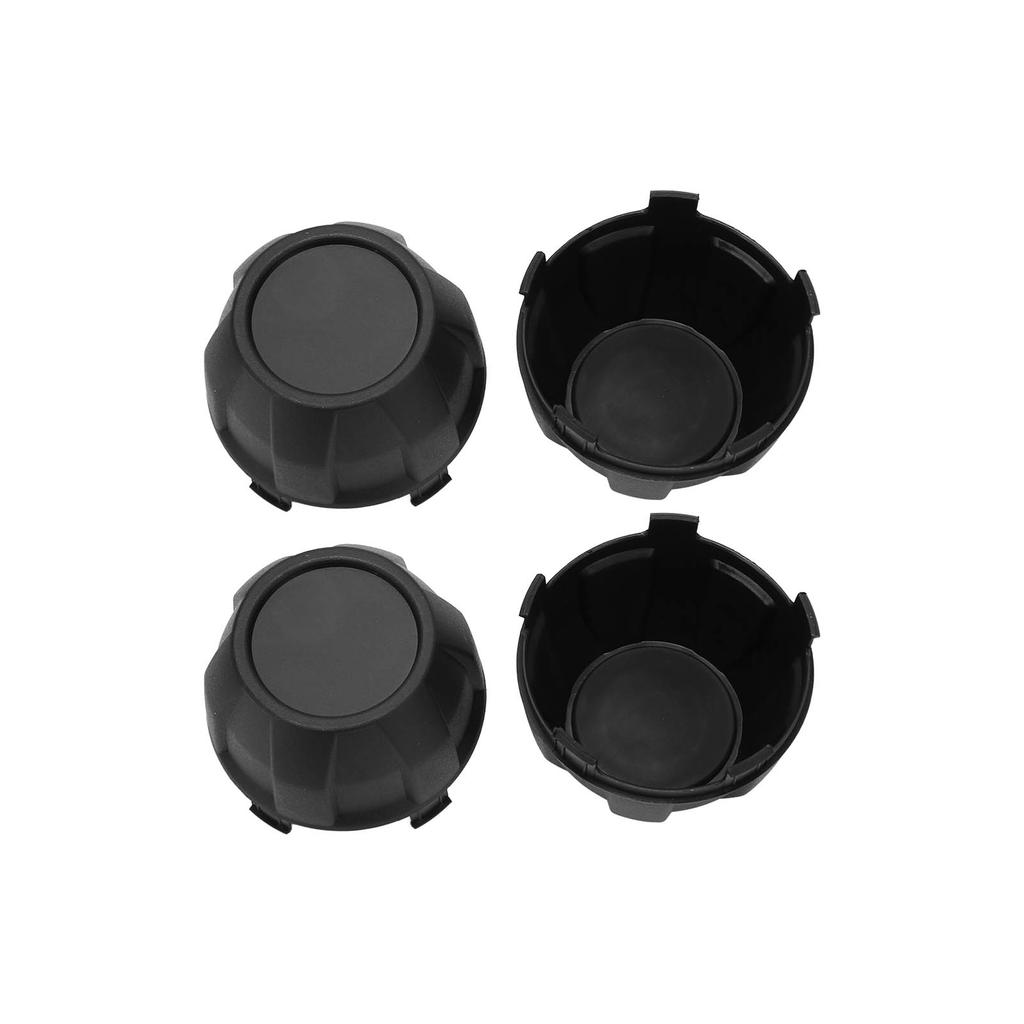 4Pcs Tire Wheel Hub Caps 11065 1341 Black Reliable Rugged Dust Center Hub Cap Covers for Teryx KRX 1000
