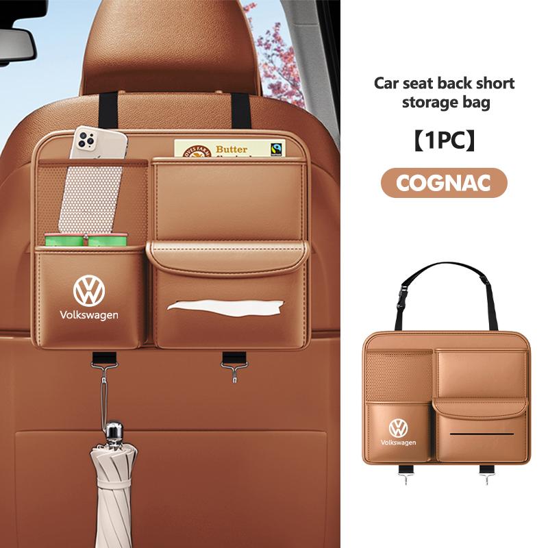 BIG1 Car Seat Back Storage Bag Backseat Organizer Foldable Hanging Bag For Volkswagen VW Scirocco Passat Polo B5 B6 B7 CC Tiguan