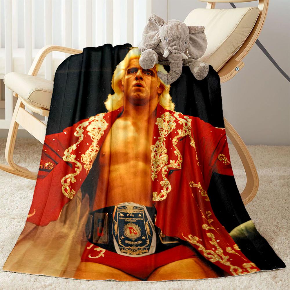 Ric Flair Blankets Are Suitable for Living Rooms,making Them an Ideal Choice for Outdoor Travel and Gifts.