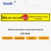 Haisidike Reflective Barrier Gate Sticker