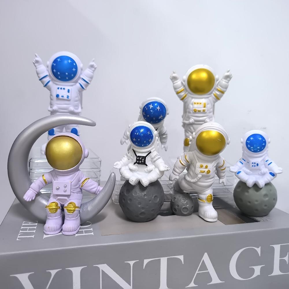 Kreatives Astronauten-Schreibtisch-Ornament als Kindergeburtstagsgeschenk oder als Heimdekoration