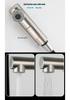 304 Stainless Steel Rotatable Kitchen Faucet with Pull-out Spray for Hot and Cold Water