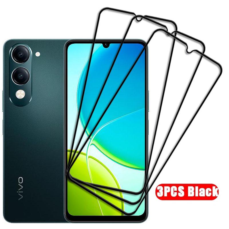 Full Cover Glass For Vivo Y29s Tempered Glass Vivo Y29s Y04 Screen Protector Protective Phone Film Vivo Y04 Y29s inch 6.74"