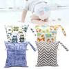 Pattern Diaper Cartoon Bag Knitted Flat Fabric Double Zipper Printing Digital