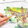 DJECO Dinosaur Observation Puzzle 100 Pieces Jigsaw Puzzle - Dinosaur Puzzle for Kids - Picture Search, Item Search, Educational Toy, Montessori, Ages