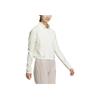 Adidas FW24 FUSTL W P SWT2 Sports Casual Pullover Long Sleeve Sweatshirt Women Sweatshirt Ivory JM6213