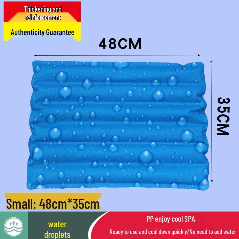 No-Inject Cooling Cushion: Summer Water Seat & Bed Pad