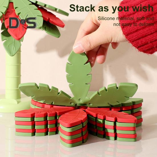 Podstawki pod gorące naczynia w kształcie drzewa, żaroodporne podkładki, zestaw podkładek zapobiegających oparzeniom, kuchenne podkładki pod gorące naczynia na blaty