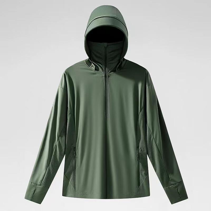 VEPEAL Camisa Respirável de Malha Unissex com Manga Longa para Proteção Solar VFS-076