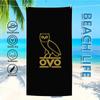 D-DrakeS O-Ovo O-Owls Towel Textile Bathrobe Beach Quick-Drying Lightweight Portable Camping Swim Pool Travel