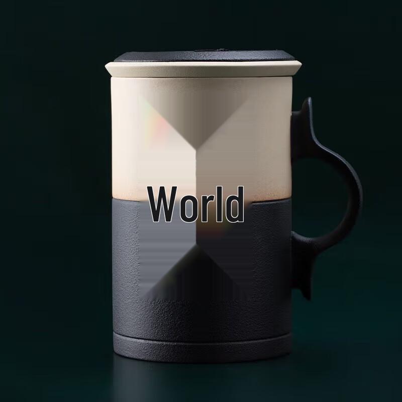 

Edenus Hand Holding the World Ceramic Office Mug