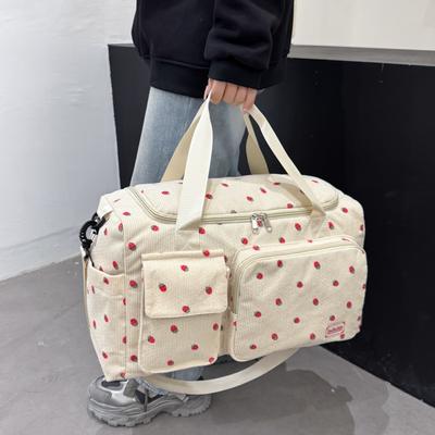 Women's Lightweight, Large Capacity Hand Luggage Bag Dry and Wet Separation Fitness Bag Can Be Used To Tie The Lever and Shoe Compartment