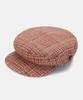 Hwaiteusaenjeu Purple Label Harris Tweed Sailor'S Cap Huckleberry Pink
