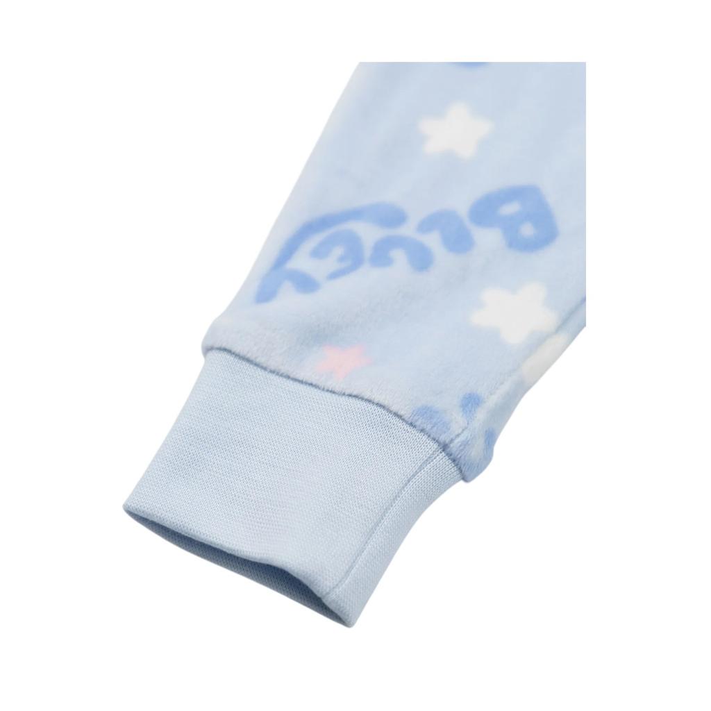 Dziewczęcy długi komplet piżamy z długim rękawem Bluey