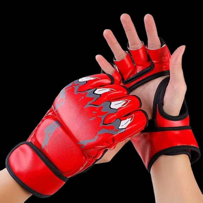 Bojue Half-Finger Martial Arts Training Gloves