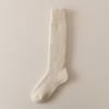 Men's Fleece-Lined Cashmere Socks: Calf-Length, Imitation Wool, Thick, Warm, Perfect for Spring, Autumn, and Winter.