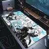 XXL J-Jujutsu Kaisen Gojo Satoru Alfombrilla para Ratón Alfombra Dibujos Animados Anime Gaming Mousepad Alfombrilla de Escritorio de Goma Antideslizante Computadora Portátil Oficina