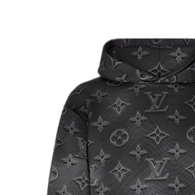 Louis Vuitton 2010s Monogram long-sleeve hoodie 1A8HDT