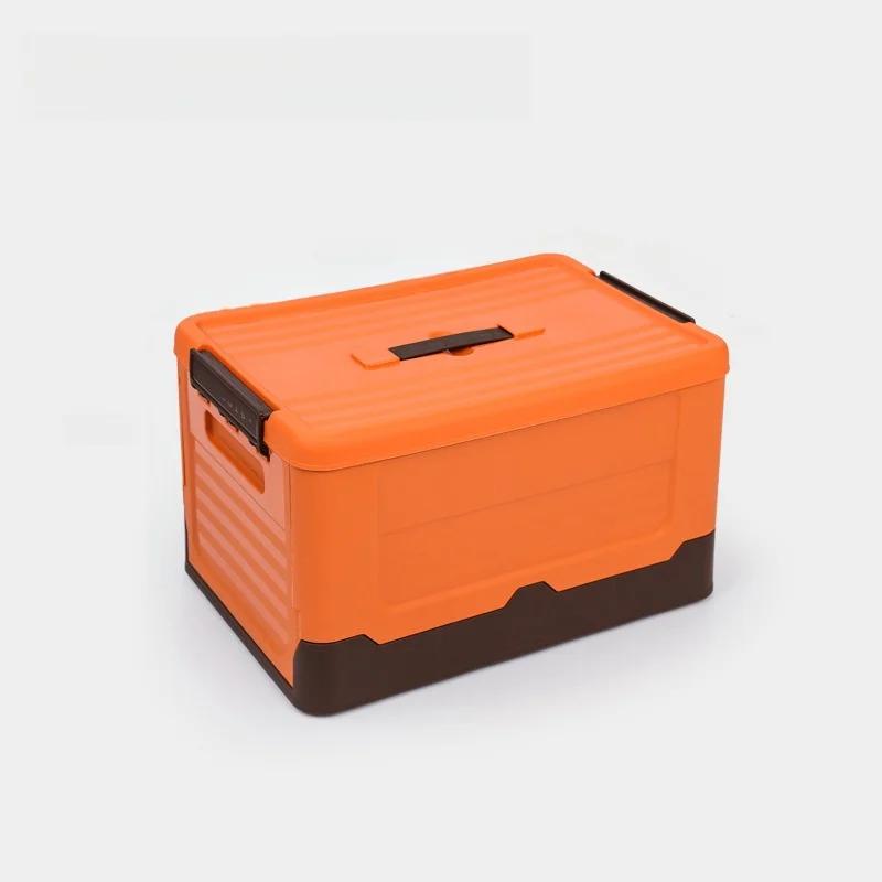 Faltbare Aufbewahrungsbox Schrank Organizer Behälter Outdoor Camping Faltbox mit Deckel Auto Aufbewahrungsbox Kleinteile Aufbewahrungs-Organizer