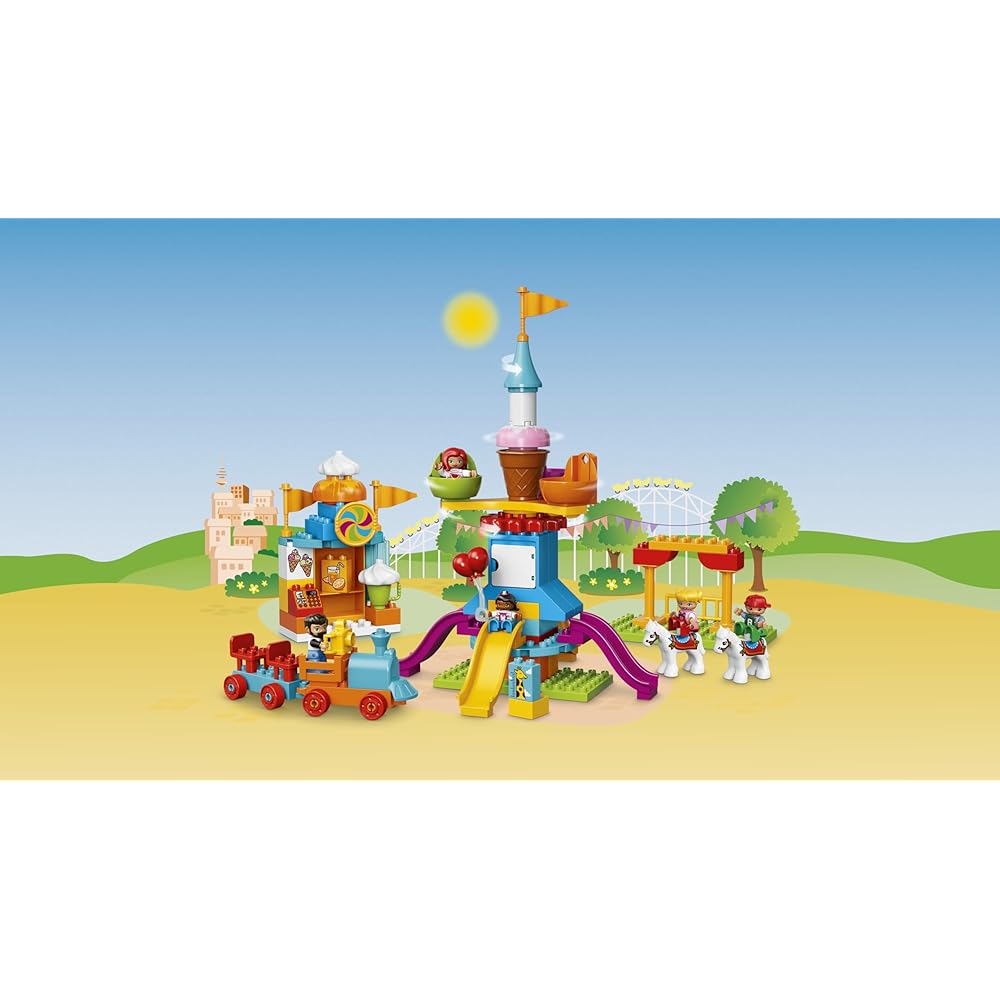LEGO Duplo Town Big Amusement Park 10840 Building Set for Kids