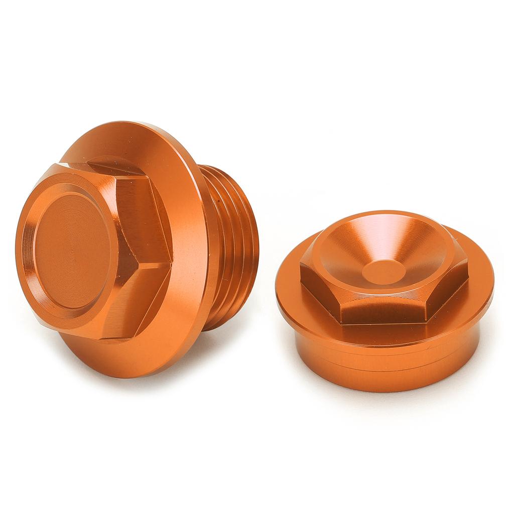 2pcs Motorcycle Front Wheel Axle Nut M20x1.5 Aluminum Replacement for 250‑450 SXF 2015