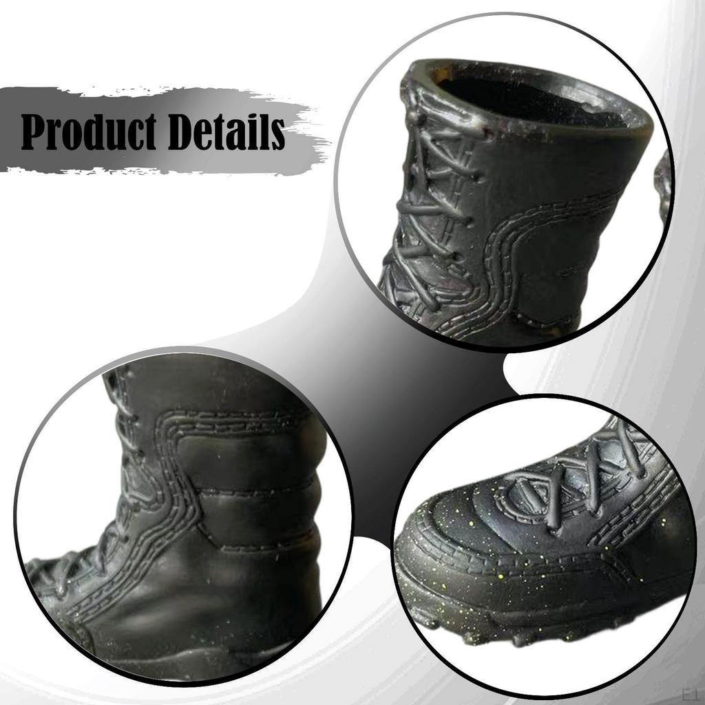 1:6 Scale Miniature Short Boot Low Heel Boots Casual Dolls Dress up Accessory Work for 12''
