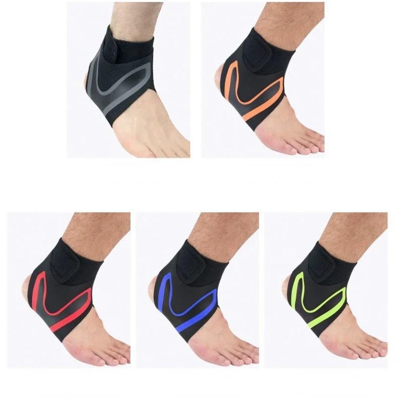 1 PC Sport Ankle Stabilizer Brace Compression Ankle Support Tendon Pain Relief Strap Foot Sprain Injury Wraps Running Basketball