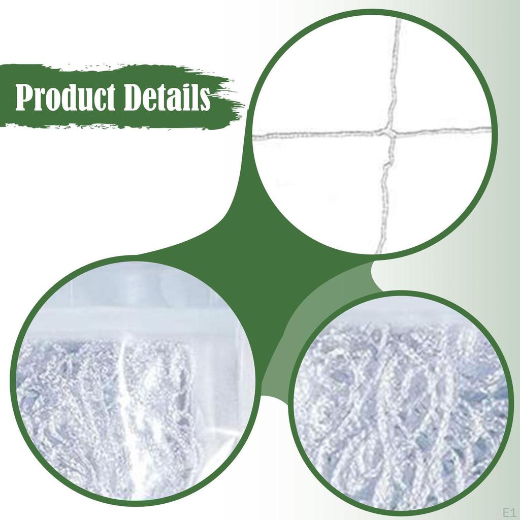 Plant Trellis Netting Climbing Net 196.85inch Multipurpose Versatile Grow Support for Lawn