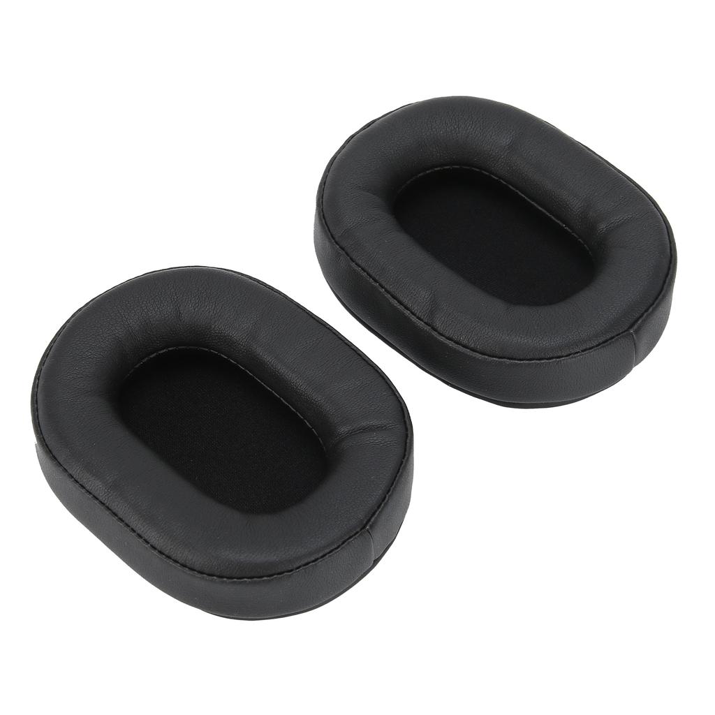 Replacement Ear Pads Cushion for AudioTechnica ATHMSR7 M50X M20 M40 M40X Headphones(Black )