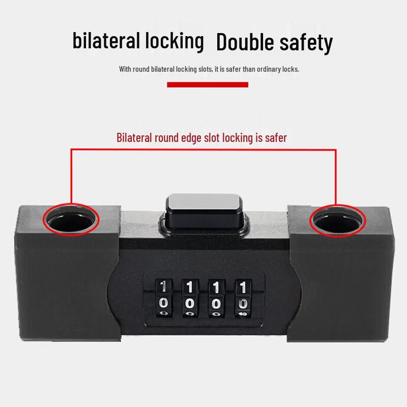 Realand Anti-theft Password U-Lock CN Plug (adapter Included)