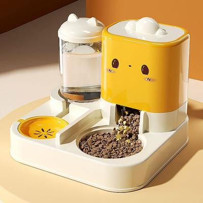 Cat Water Dispenser Automatic Cat Food Feeder All-in-one Water Feeder Cat Water Dispenser Mobile Circulating Pet Water Dispenser